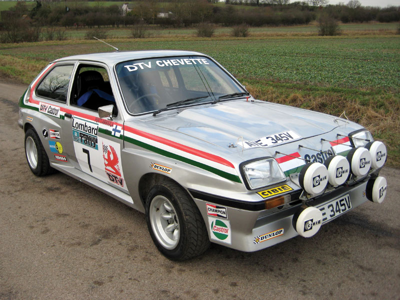 Clubman Rally Chevette Lot 45 - 1979 Vauxhall Chevette HSR Works Rally Car