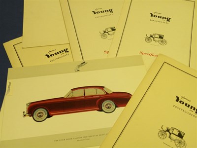 Lot 112 - Six Rolls-Royce / Bentley Specification Folders