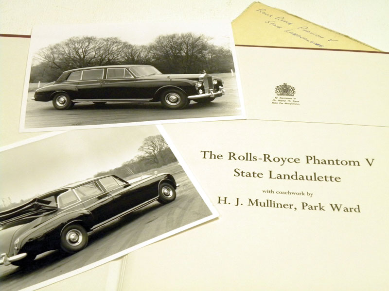 Lot 119 - Rare Rolls-Royce Brochure