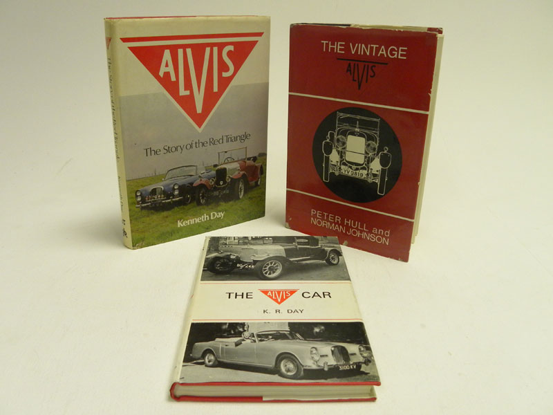 Lot 136 - Three Alvis Books