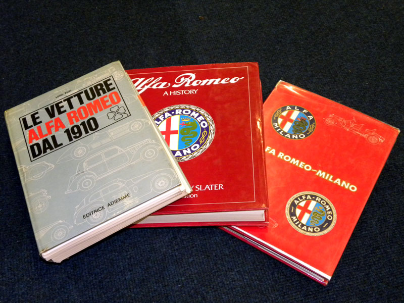 Lot 137 - Three Alfa Romeo Books