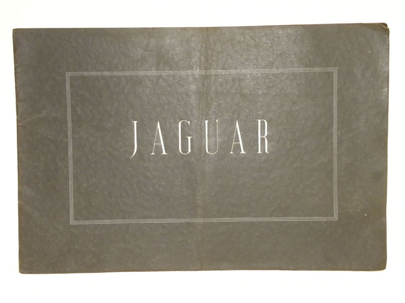 Lot 141 - Jaguar SS Range Brochure