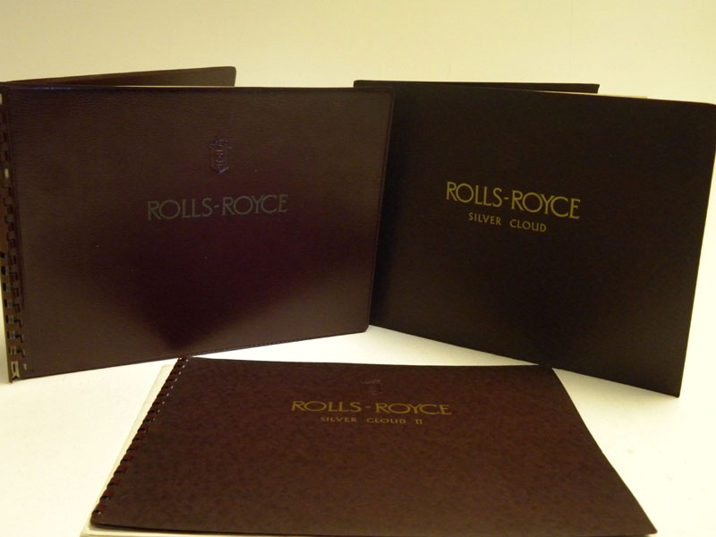 Lot 142 - Four Rolls-Royce Sales Brochures