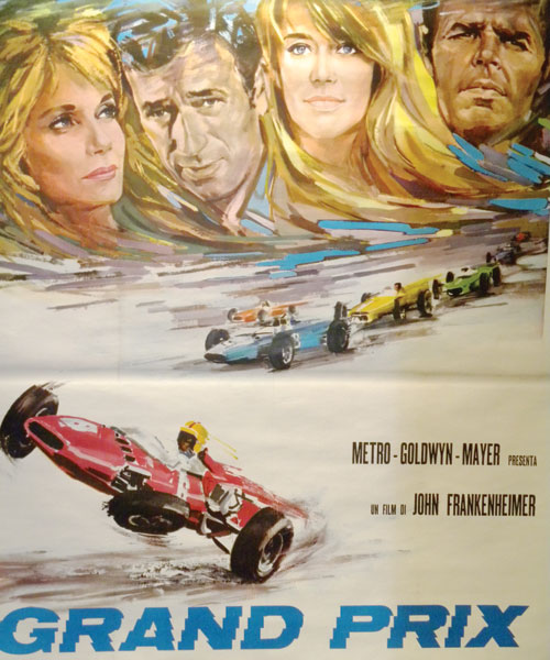 Lot 507 - 'Grand Prix' Movie Poster
