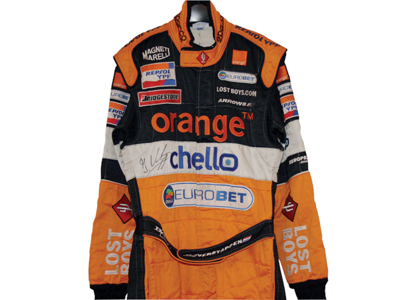Lot 203 - Jos Verstappen Race Suit