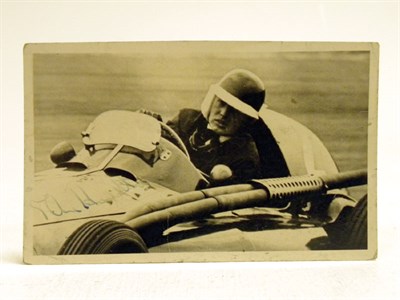Lot 608 - Mike Hawthorn Signed Photograph