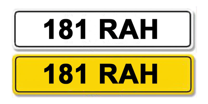 Lot 2 - Registration Number 181 RAH
