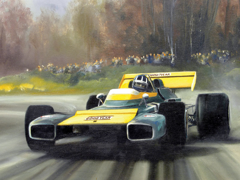 Lot 500 - Brabham BT34 Artwork