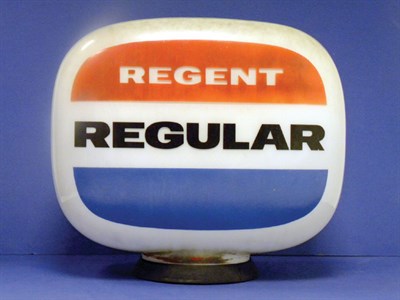 Lot 716 - Regent Petrol Pump Globe