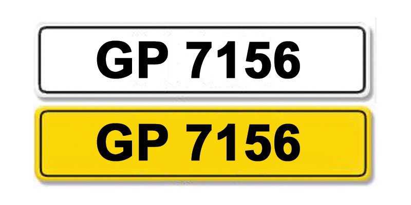 Lot 1 - Registration Number GP 7156