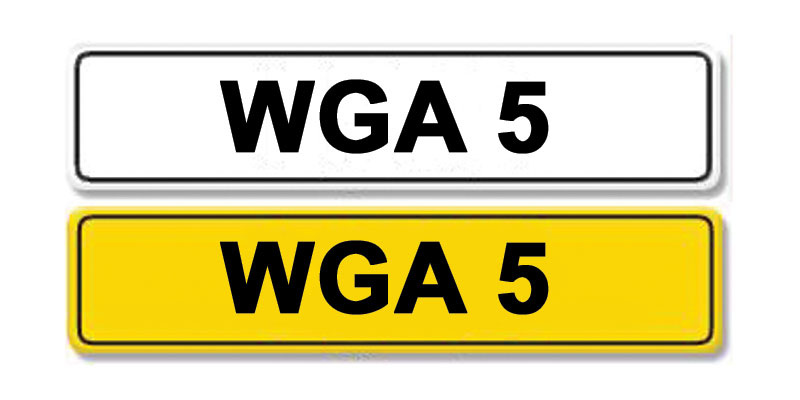 Lot 2 - Registration Number WGA 5