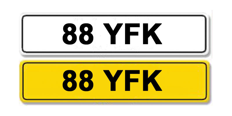 Lot 4 - Registration Number 88 YFK