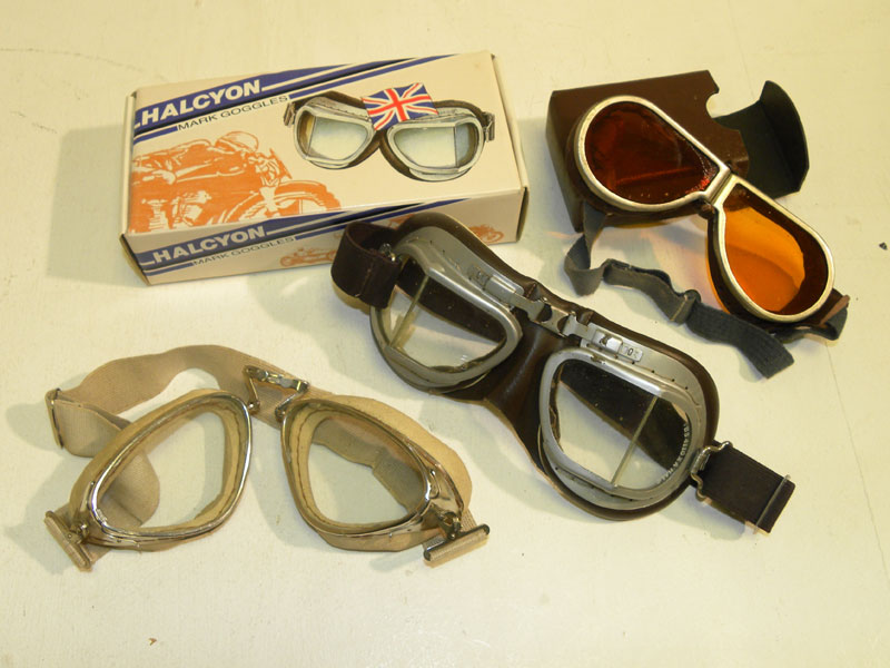 Lot 330 - Four Pairs of Motoring Goggles