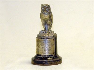 Lot 339 - 'Owl on a Log' Accessory Mascot