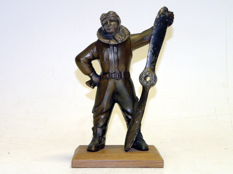 Lot 345 - RAF Pilot Table Lighter