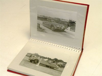 Lot 601 - Photograph Album Relating to Jaguar XK120, SHK 960