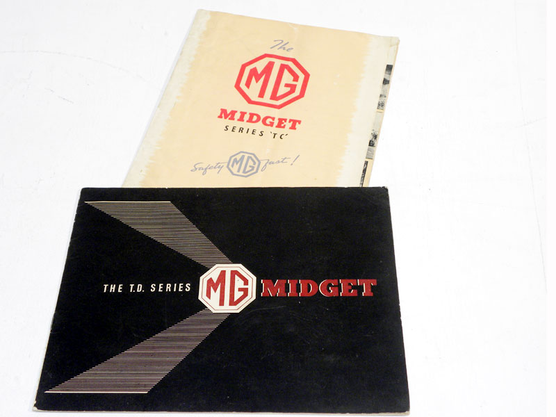 Lot 123 - Two MG Sales Brochures