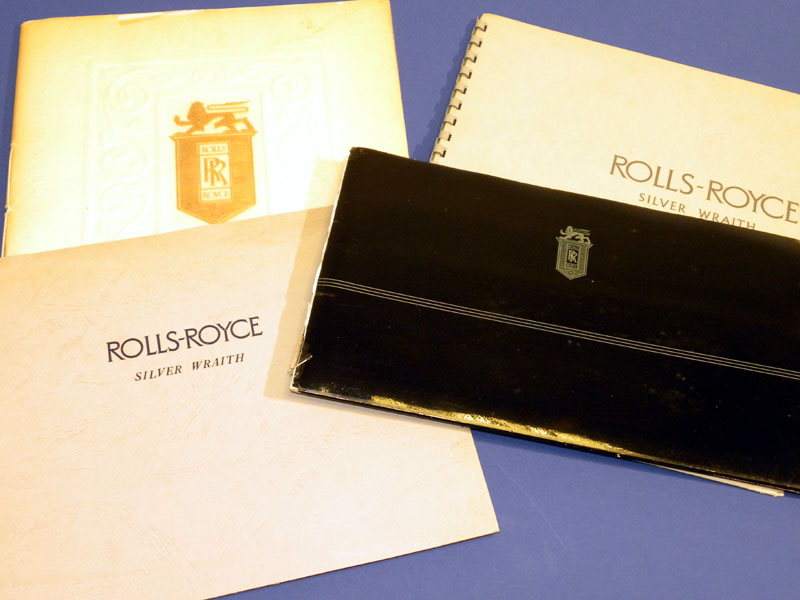 Lot 137 - Five Rolls-Royce Sales Brochures