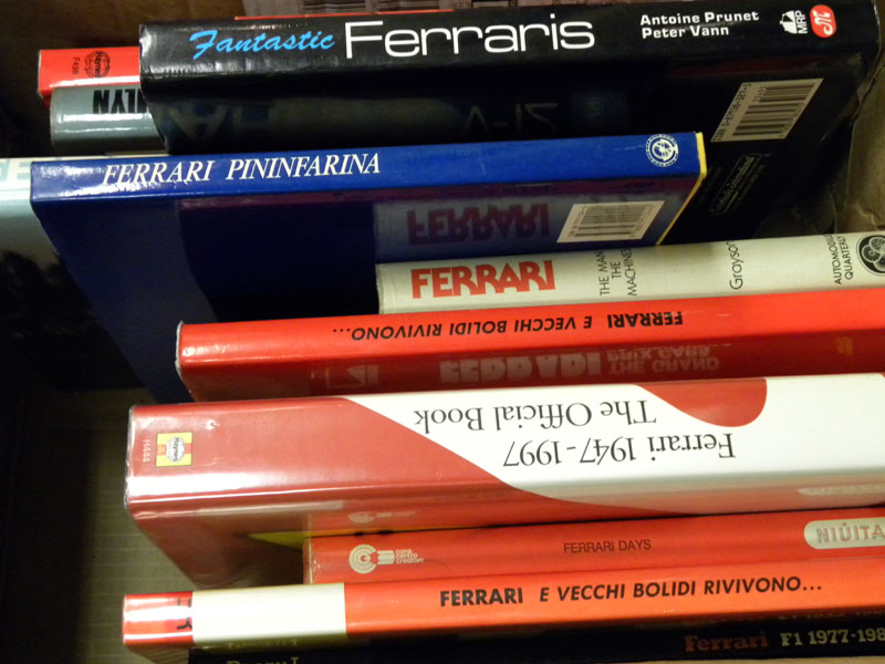 Lot 149 - Quantity of Ferrari Books