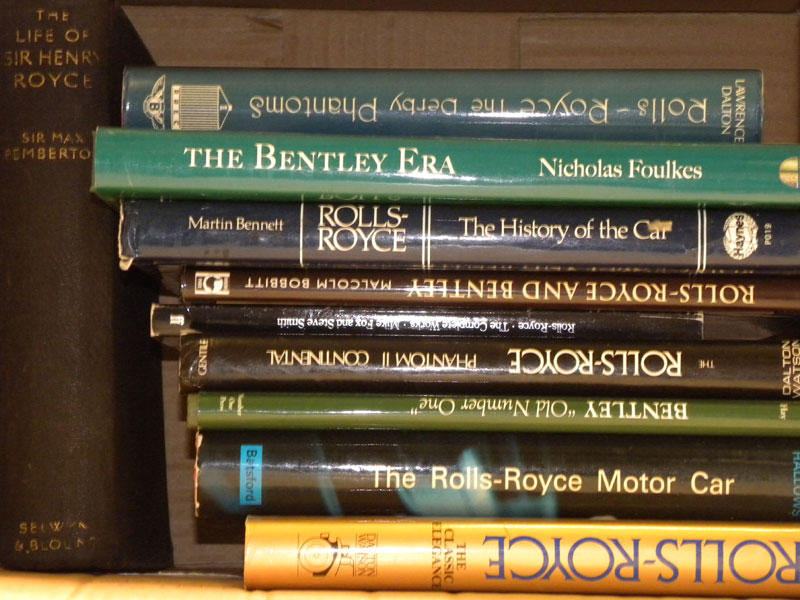 Lot 151 - Quantity of Rolls-Royce/Bentley Books