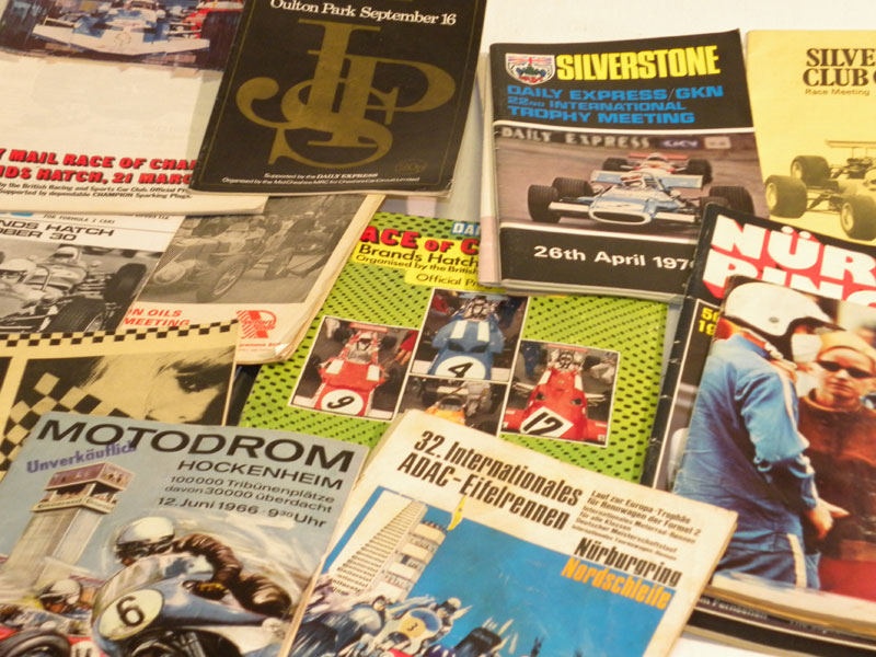 Lot 154 - Quantity of Motor Racing Programmes