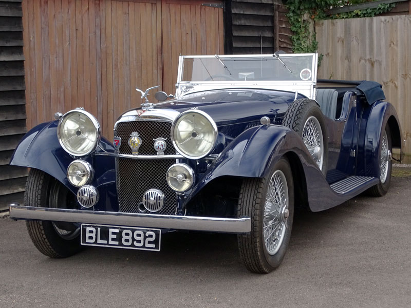 Lot 114 - 1934 Alvis Speed 20 SC Vanden Plas-Style Tourer