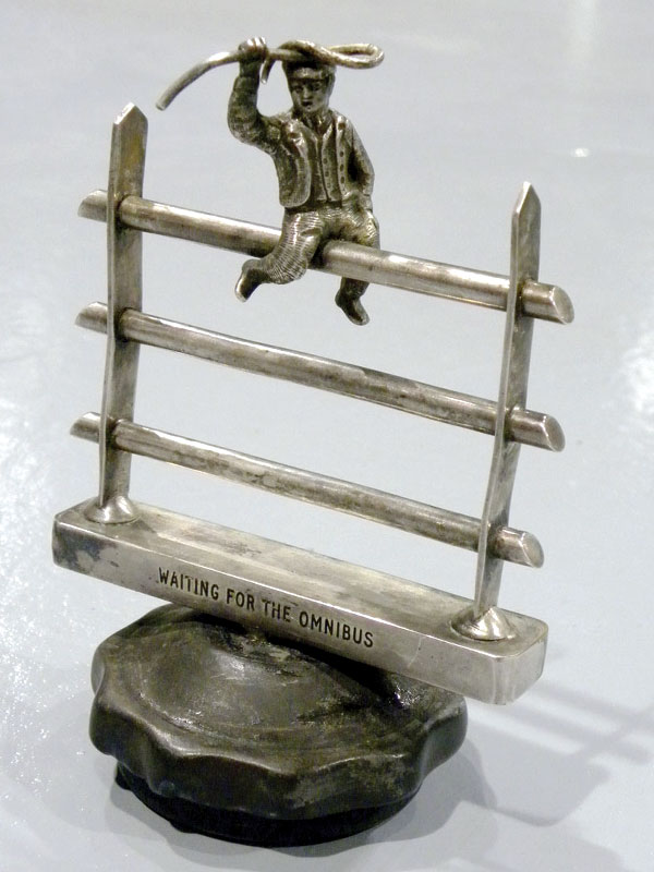Lot 76 - 'Waiting for the Omnibus' Accessory Mascot by Bower