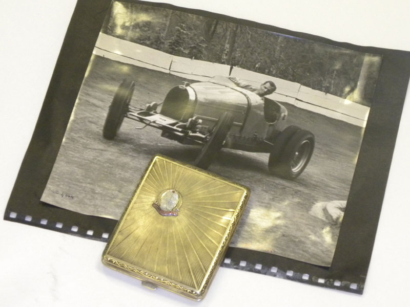 Lot 58 - Bugatti Owner's Club Cigarette Case