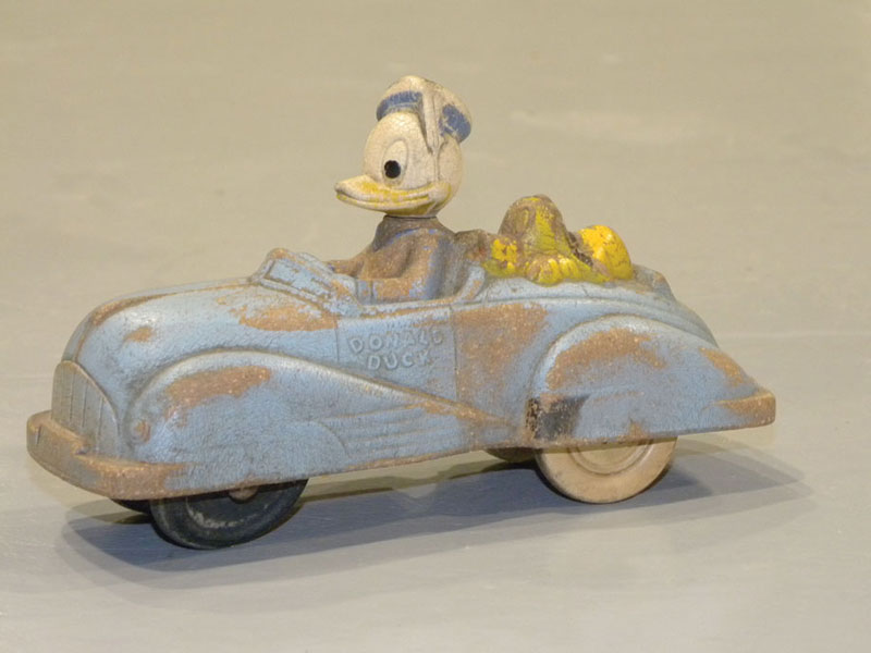 Lot 55 - 1950's Rubber Disney Toy Car