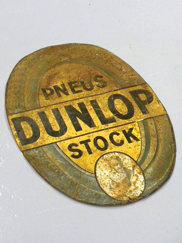 Lot 38 - c.1898 'Neus Dunlop' Stock Advertising Sign