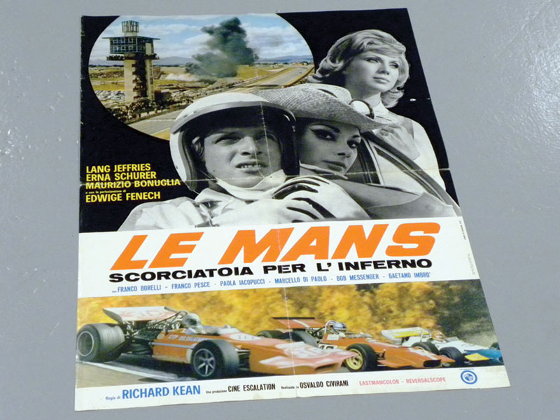 Lot 20 - 'Le Mans' Original Film Poster