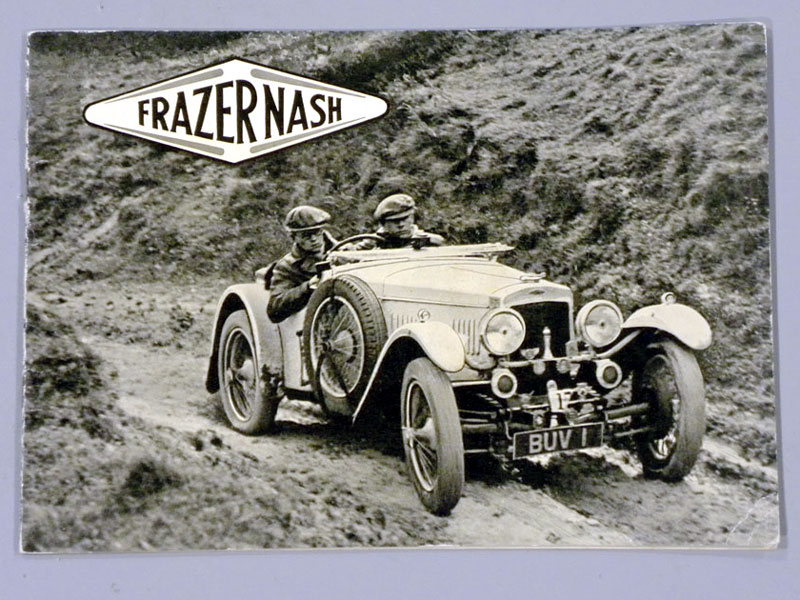 Lot 3 - Frazer-Nash Range Brochure 1936/37
