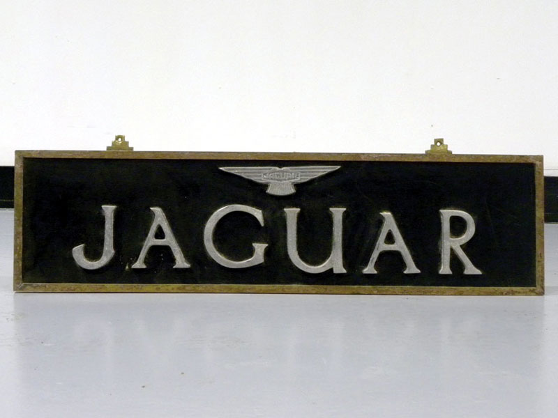 Lot 46 - c.1950s Jaguar Hanging Sign