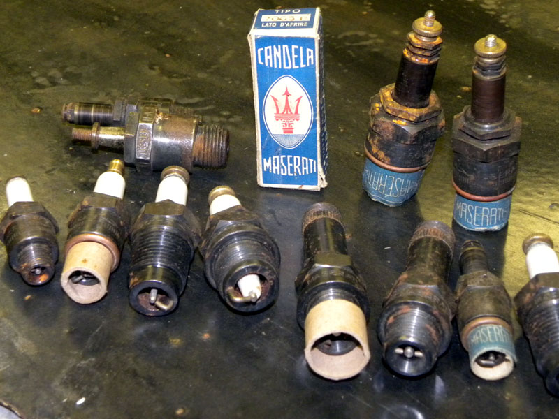 Lot 50 - Quantity of Early Maserati Sparking Plugs