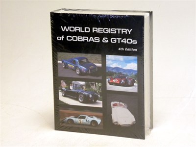 Lot 172 - World Registry of Cobras & GT40's - 4th Edition