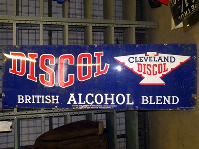 Lot 702 - Cleveland Discol Enamel Sign