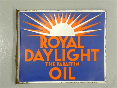 Lot 703 - Royal Daylight Enamel Sign