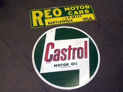 Lot 704 - Two Tin Advertising Signs