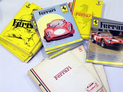 Lot 144 - Ferrari Owner's Club Journal Magazines