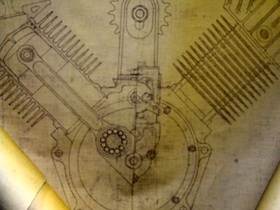 Lot 508 - HRG Factory Blueprints