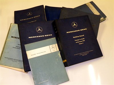 Lot 119 - Quantity of Mercedes-Benz technical Literature