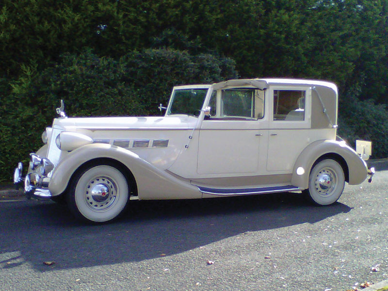 Lot 46 - 1937 Packard Super Eight Bohman & Schwartz Town Car