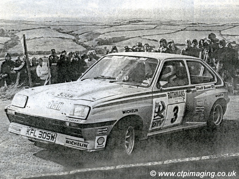 Lot 36 - 1981 Vauxhall Chevette HSR Works Rally Car