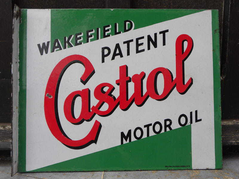 Lot 44 - Wakefield Castrol Enamel Sign