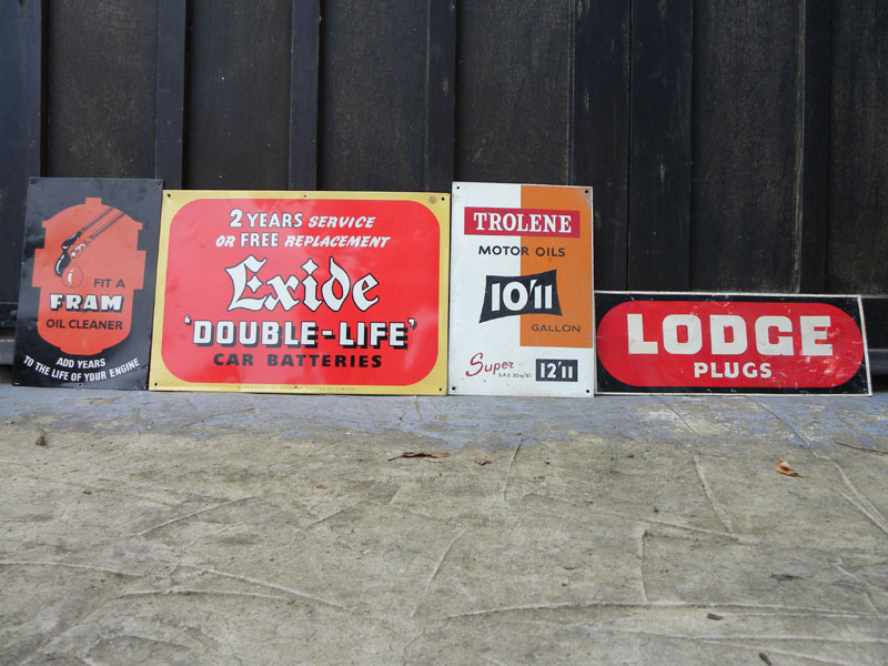 Lot 52 - Four Advertising Signs