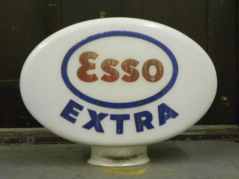 Lot 83 - Esso Extra Petrol Pump Globe
