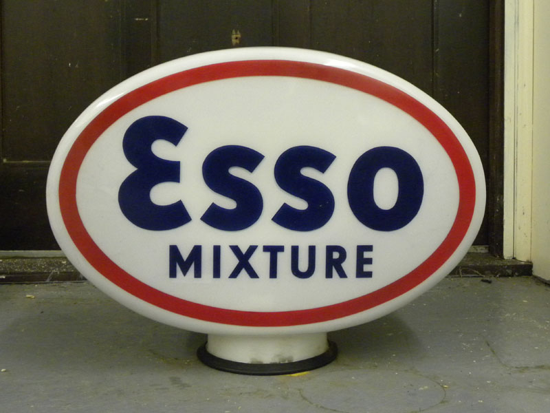 Lot 87 - 'Esso Mixture' Petrol Pump Globe