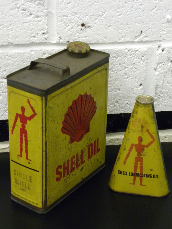 Lot 97 - Two Shell Tins