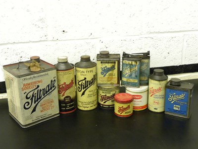 Lot 100 - Quantity of Filtrate Tins