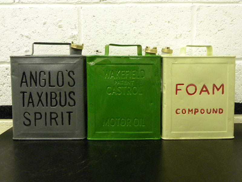 Lot 118 - Three 2-Gallon Petrol Cans